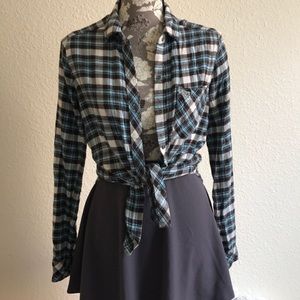 Abercrombie and Fitch size small flannel